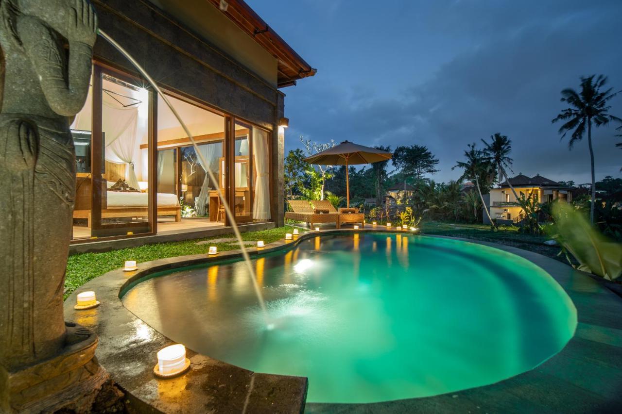 D'Bale Ananda Ubud Villa Exterior foto